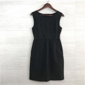 J Crew Cora Black Sheath  Dress